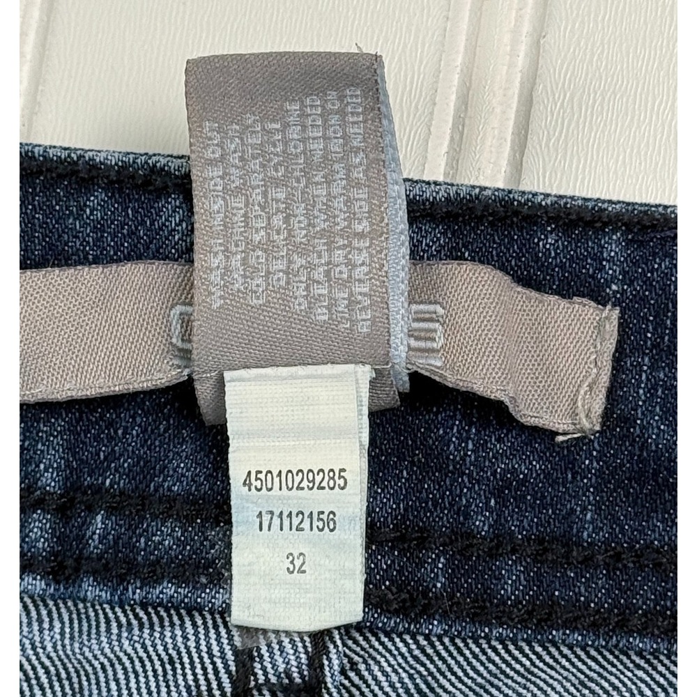 Chico's Jeans Womens Size 1.5 Regular Straight Leg Dark Wash Stretch Denim - Picture 8 of 16